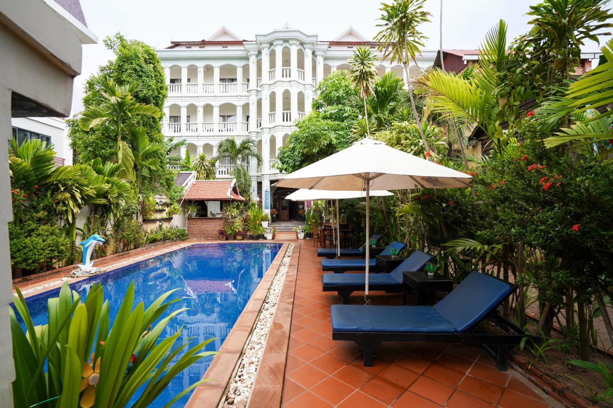 Tan Sokchea Boutique Hotel Siem Reap Exterior foto
